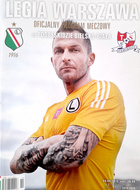 Legia Warsaw - Piast Gliwice, Ekstraklasa (4.4.2015) & Podbeskidzie Bielsko-Biala, Poland Cup (8.4.2015) official match programme