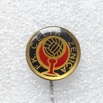 FK Celik Zenica crest badge (Bosnia, epoxy)