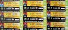 Set of 9 reduced tickets Gornik Leczna Orange Ekstraklasa matches Autumn 2006