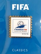 FIFA World Cup Historic Marks - France 1998. FIFA Classics pin (Official Licensed Product)