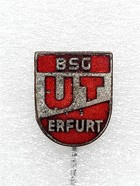 BSG UT Erfurt badge (East Germany, enamel)