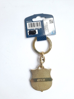 FC Barcelona crest keyring (official product, lacquer)