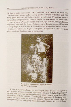 The cycling tradition in Poland, in Galicia and Podkarpackie (1867-2007)