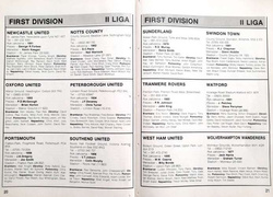 English Football Leagues 1992-93 Guide (Pilka Nozna magazine special edition)