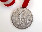 The Volleyball Women's Turkey President Cup silver medal (Ankara, 5.5.1992)