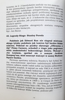 Ring legends. Chronicle of Polish Boxing. Volume II 1926-1928