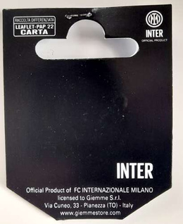 Inter Milan Back to Back. The 9th Coppa Italia badge (official product)