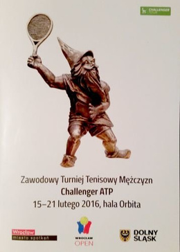 Wroclaw Open ATP Challenge men's tennis tournament official programme (15-21.02.2016)