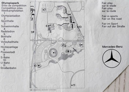 Summer Olympic Games Munich original ticket (athletics, 01.09.1972)
