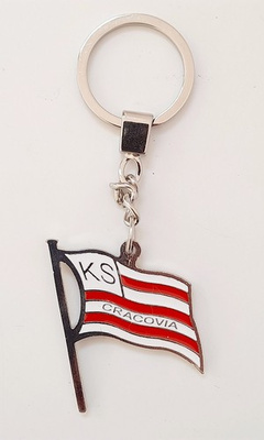 KS Cracovia crest keyring (official product)