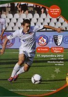 AS Trencin - Spartak Myjava Corgon Liga official programm (15.09.2012)