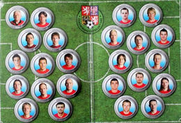 The Czech National Football Team 2008 medal's (official collection)