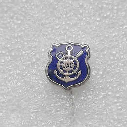 Olaria AC Rio de Janeiro silver crest badge (Brazil, enamel)