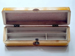 Old winter sports school pencil case (the 50s-60s)