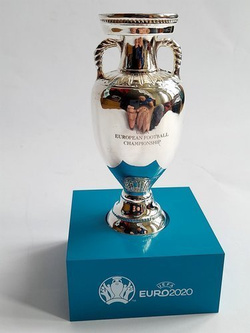 UEFA Euro 2020 Mini Replica Trophy (official licensed product) XL size