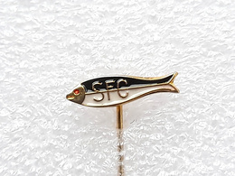 SE Palmeiras mascot Peixe badge (Brazil, lacquer)