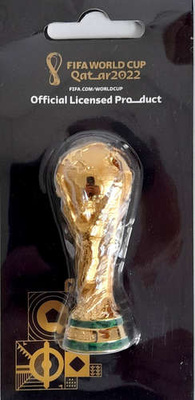 FIFA World Cup Qatar 2022 trophy replica (Official Licensed Product) 7 cm