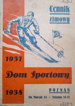 The Sports House 1937-1938 catalog. Winter pricelist