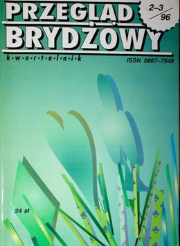 "Bridge Review" quarterly magazine nr 2-3/1996