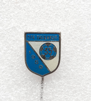 OFK Tavankut 35th Anniversary badge (Serbia, epoxy, signed)