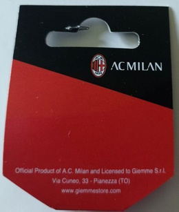 AC Milan the name on the rectangle badge (Official Licensed Product) 