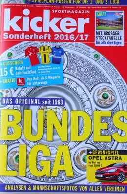 Bundesliga 2016/2017 - "kicker" fans guide