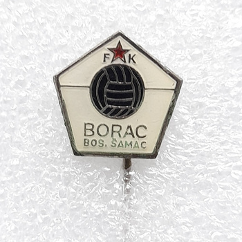 FK Borac Bosanski Samac crest badge (epoxy)