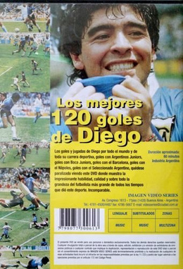 The best 120 goals of Diego Maradona DVD film