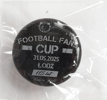 Football Fans Cup Widzew Lodz tournament, 31.5.2025  pin badge (official product, epoxy, limited edition)