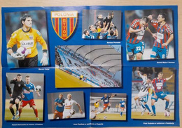 Polonia Bytom football team Spring 2012 big poster (two side)
