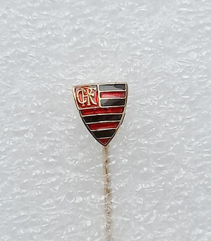 CR Flamengo crest small badge (Brazil, lacquer)