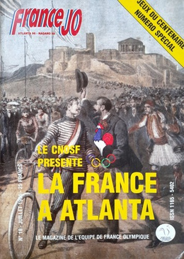 French national team for Olympic Games in Atlanta 1996. Official guide (France)