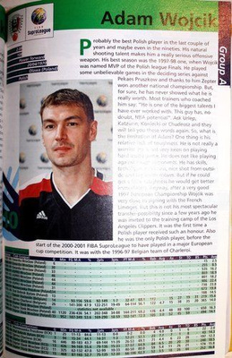 FIBA SuproLeague Yearbook 2000-2001. Volume 1