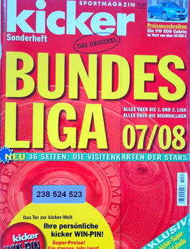 Bundesliga 2007/2008 Fan's Guide (Kicker magazine)
