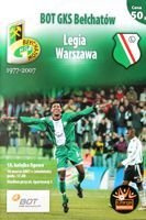 GKS Belchatow - Legia Warsaw Orange Ekstraklasa (18.03.2007) official programme