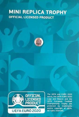 UEFA Euro 2020 Mini Replica Trophy (official licensed product) XL size