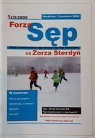 Sęp Żelechów - Zorza Sterdyń District League official programm (03.04.2005)