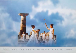 Olympic Games Athens 2004 post stamps set (in etui)