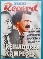 Record Revista magazine. Champions coaches