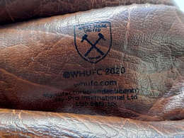 West Ham United FC faux leather retro ball (official product)