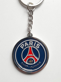 Paris Saint-Germain FC big crest keyring (official product)