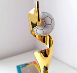 Replica of FIFA Women's World Cup AU NZ 2023 gold-plated Trophy (official product) 15,5 cm