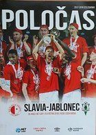 Slavia Prague - FK Jablonec Hetliga official programme (19.04.2018)