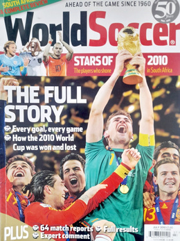 World Soccer monthly magazine Annual 2010 (set of 12 issues, complete)