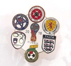 FIFA World Cupa Russia 2018 European qualification group F badge (official product)