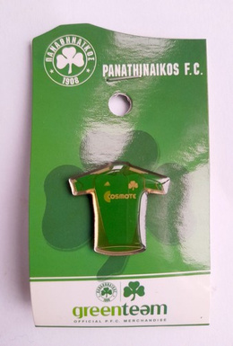 Panathinaikos FC mini shirt badge (official product)