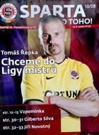 AC Sparta Prague - Panathinaikos FC Champions League qualification official match programme (13.08.2008)