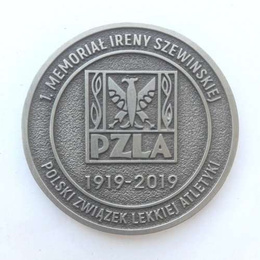 Medal of 1. Irena Szewinska Athletics Memorial (12.06.2019 Bydgoszcz)