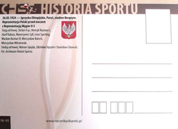 Poland National Football Team at Olympic Games Paris 1924 (Sports History)