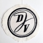 DDR Judo Association (Deutscher Judo-Verband) old sew-on badge